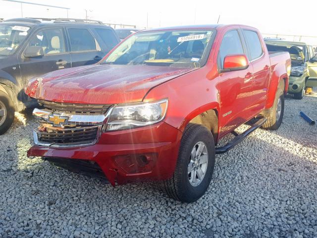 1GCGSBE38G1392298 - 2016 CHEVROLET COLORADO RED photo 2