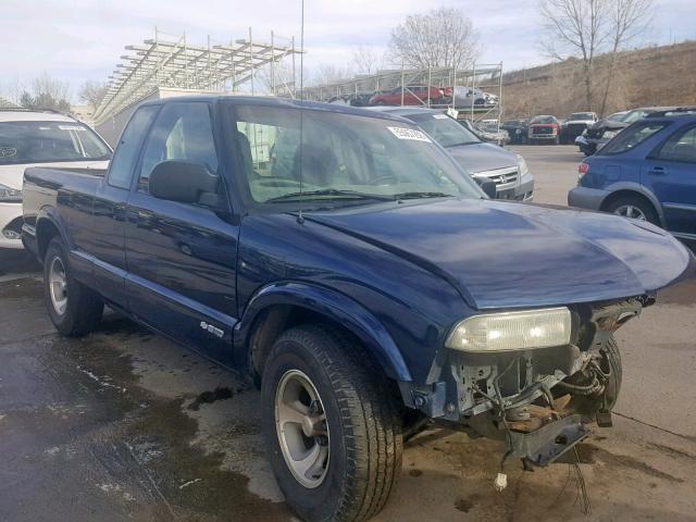 1GCCS19X338166841 - 2003 CHEVROLET S TRUCK S1 BLUE photo 1