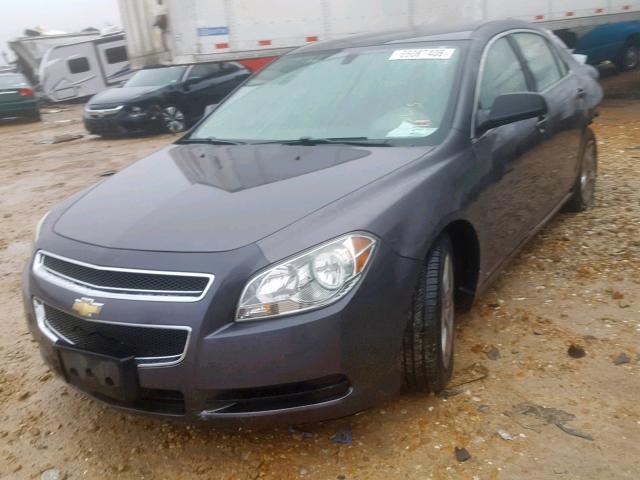 1G1ZA5E0XA4121549 - 2010 CHEVROLET MALIBU LS 灰色 照片 2