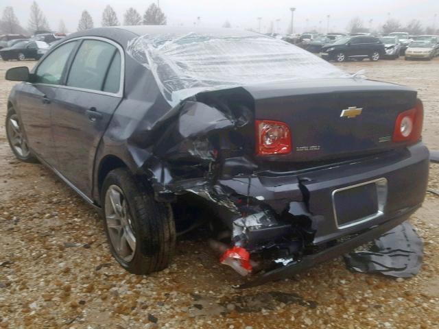 1G1ZA5E0XA4121549 - 2010 CHEVROLET MALIBU LS 灰色 照片 3