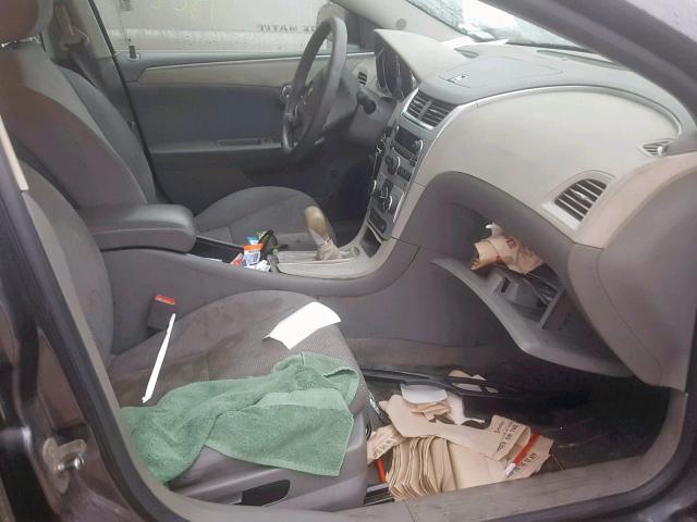 1G1ZA5E0XA4121549 - 2010 CHEVROLET MALIBU LS 灰色 照片 5