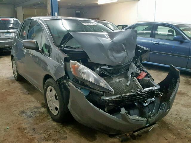 JHMGE8G33DC000611 - 2013 HONDA FIT GRAY photo 1