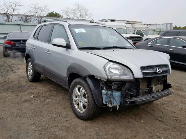 KM8JN72D88U847444 - 2008 HYUNDAI TUCSON SE SILVER photo 1