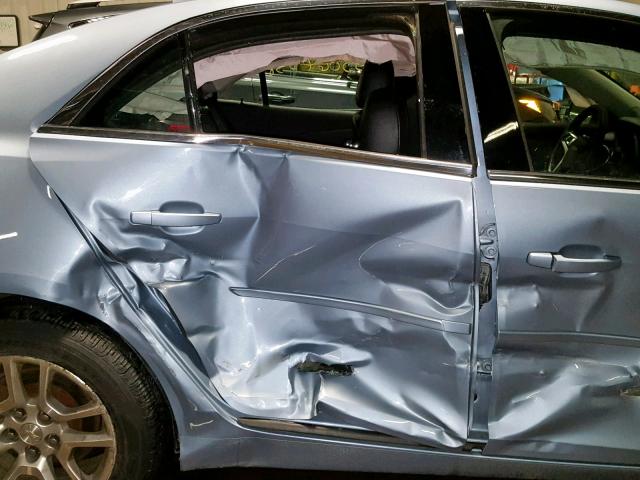 1G11C5SA4DU124682 - 2013 CHEVROLET MALIBU 1LT BLUE photo 9