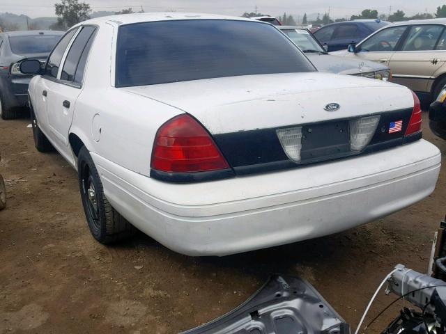 2FAHP71W87X124688 - 2007 FORD CROWN VICT WHITE photo 3