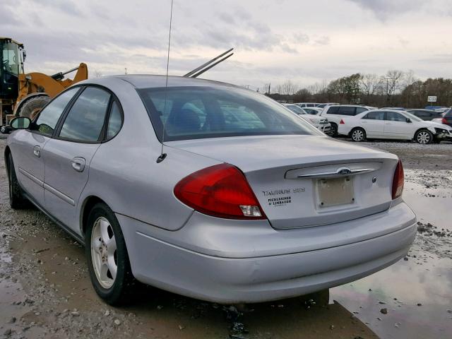 1FAFP55U32A143994 - 2002 FORD TAURUS SES GRAY photo 3