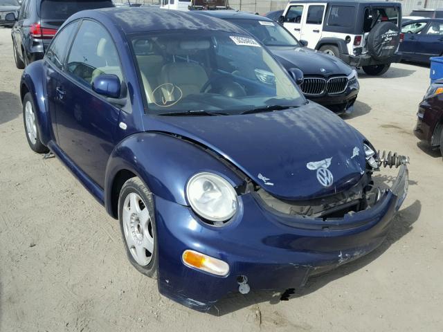 3VWCA21C0XM422689 - 1999 VOLKSWAGEN NEW BEETLE BLUE photo 1