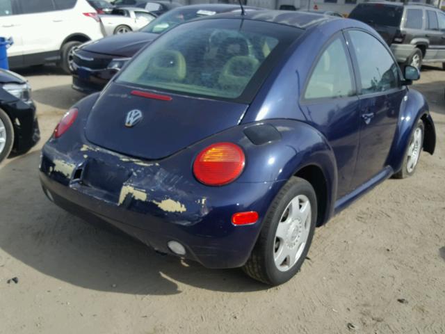 3VWCA21C0XM422689 - 1999 VOLKSWAGEN NEW BEETLE BLUE photo 4