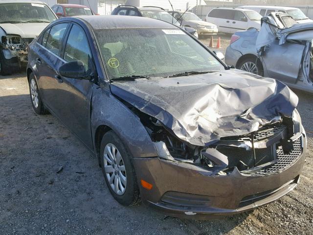 1G1PC5SH6B7200583 - 2011 CHEVROLET CRUZE LS GRAY photo 1