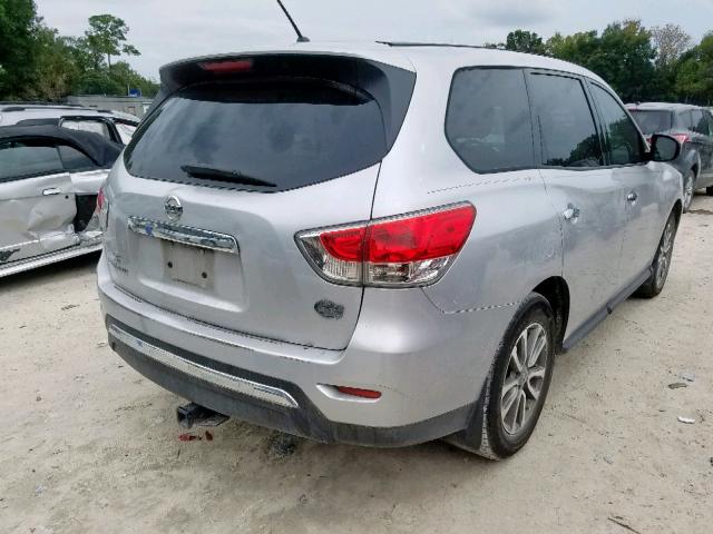 5N1AR2MN0EC626709 - 2014 NISSAN PATHFINDER GRAY photo 4