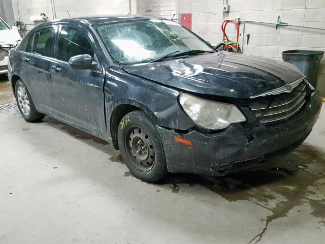 1C3LC46JX8N142290 - 2008 CHRYSLER SEBRING LX BLACK photo 1