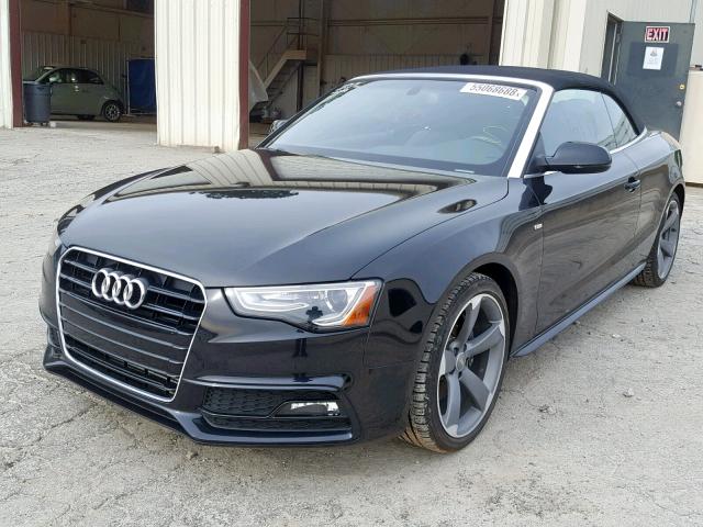 WAUUFAFH6EN008288 - 2014 AUDI A5 PRESTIG BLACK photo 2