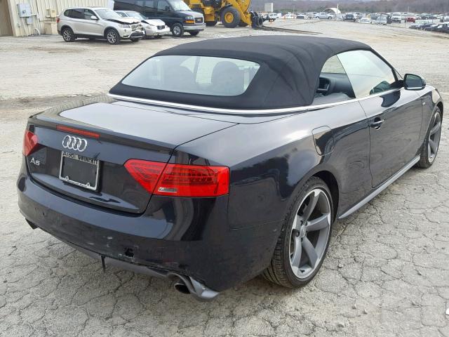 WAUUFAFH6EN008288 - 2014 AUDI A5 PRESTIG BLACK photo 4