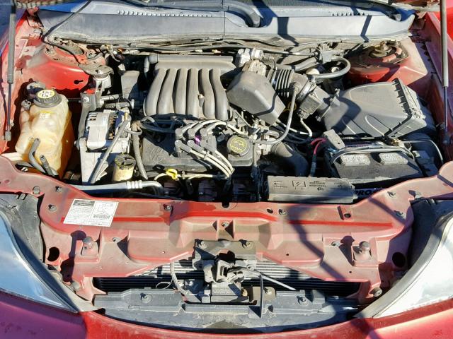 1MEFM53U91G626700 - 2001 MERCURY SABLE LS RED photo 7