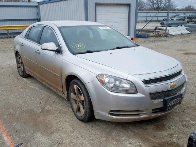1G1ZC5EU5CF261626 - 2012 CHEVROLET MALIBU 1LT SILVER photo 1
