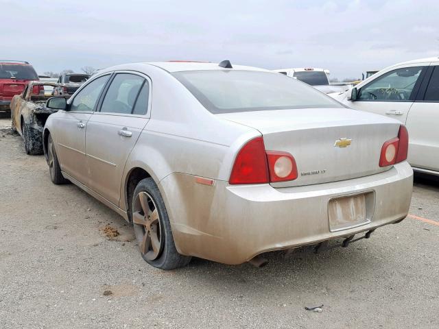 1G1ZC5EU5CF261626 - 2012 CHEVROLET MALIBU 1LT SILVER photo 3