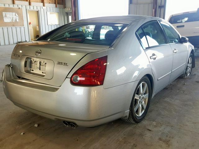 1N4BA41E96C818461 - 2006 NISSAN MAXIMA SE SILVER photo 4