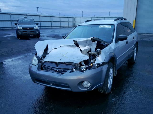 4S4BP61C367327004 - 2006 SUBARU LEGACY OUT SILVER photo 2