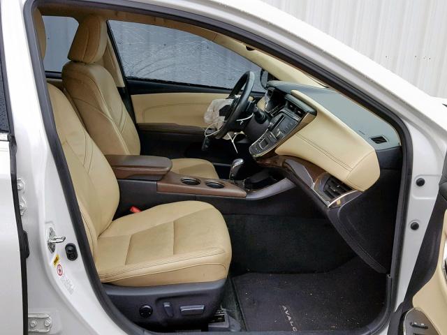 4T1BK1EB2DU014396 - 2013 TOYOTA AVALON BAS WHITE photo 5