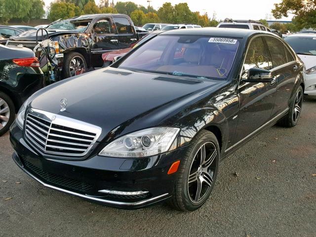 WDDNG9FBXAA305098 - 2010 MERCEDES-BENZ S 400 BLACK photo 2