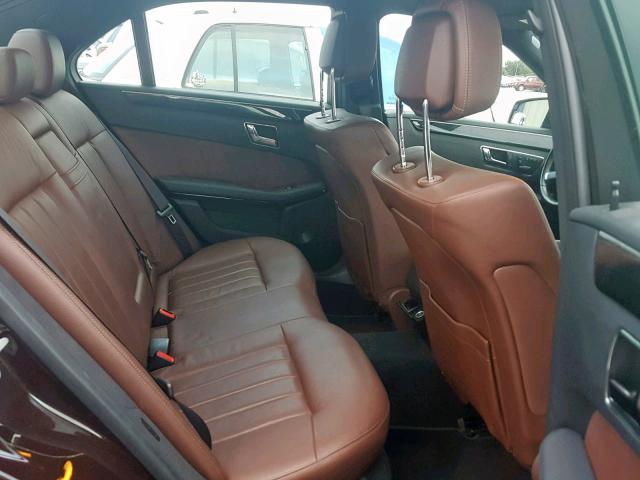 WDDHF2EB4BA430978 - 2011 MERCEDES-BENZ E 350 BLUE BROWN photo 6