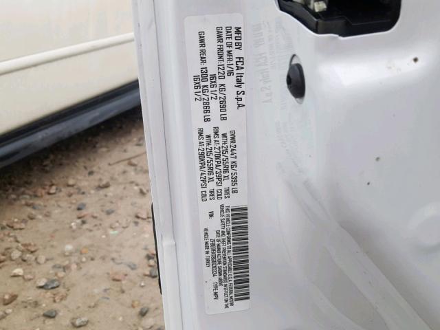ZFBERFAT8G6C10334 - 2016 RAM PROMASTER 白色 照片 10