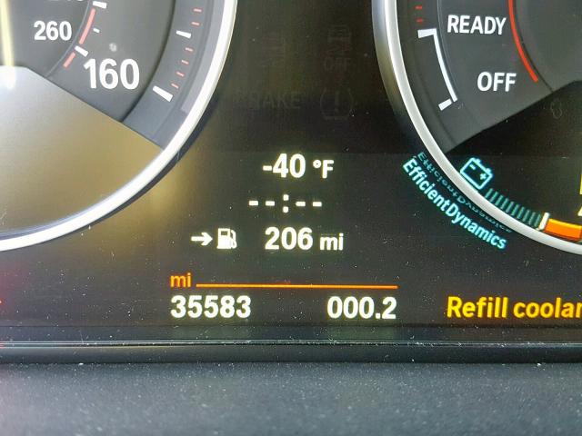 WBA3R5C50EK186025 - 2014 BMW 435 XI GRAY photo 8