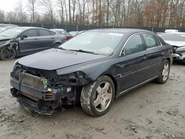 1G1ZD5E72AF159303 - 2010 CHEVROLET MALIBU 2LT BLACK photo 9