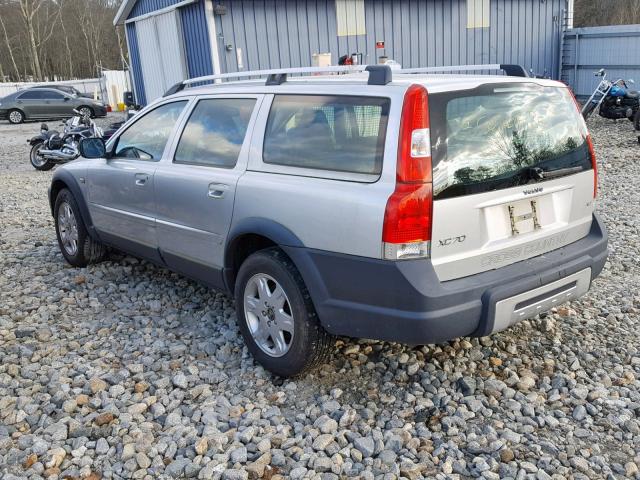 YV4SZ592061217869 - 2006 VOLVO XC70 SILVER photo 3