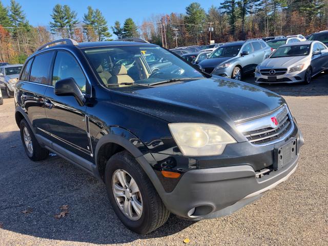 3GSDL43N88S624967 - 2008 SATURN VUE XE BLACK photo 1