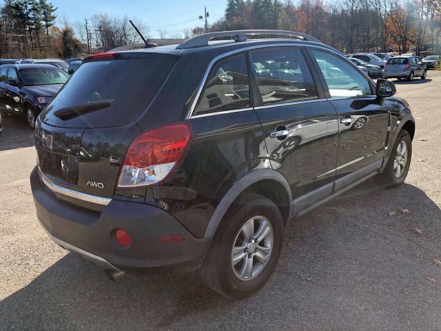 3GSDL43N88S624967 - 2008 SATURN VUE XE BLACK photo 4