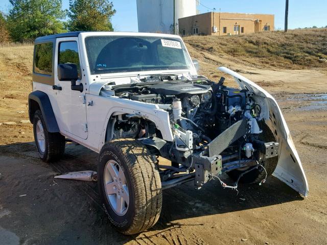 1C4GJWAG6HL681172 - 2017 JEEP WRANGLER S WHITE photo 1