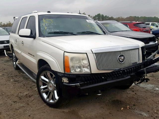 3GYFK66N24G264326 - 2004 CADILLAC ESCALADE E WHITE photo 1