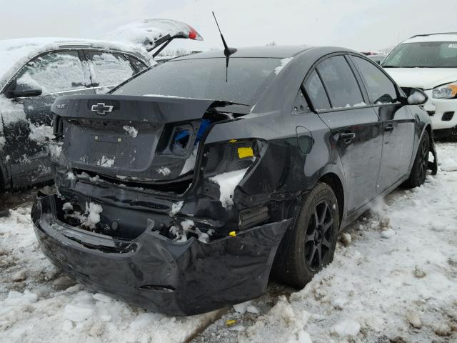 1G1PA5SH4D7120191 - 2013 CHEVROLET CRUZE LS BLACK photo 4