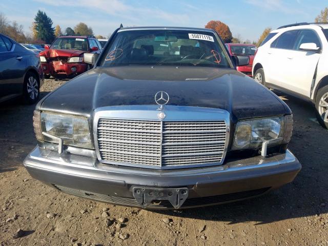 WDBCA24D0MA587933 - 1991 MERCEDES-BENZ 300 SE BLACK photo 9