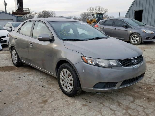 KNAFU4A28A5865774 - 2010 KIA FORTE EX GRAY photo 1