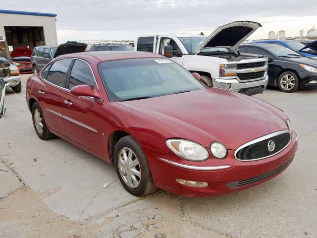 2G4WD582061162611 - 2006 BUICK LACROSSE C BURGUNDY photo 1