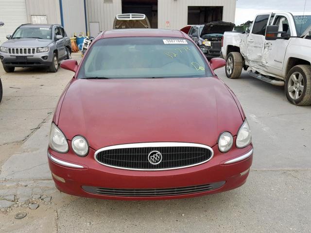 2G4WD582061162611 - 2006 BUICK LACROSSE C BURGUNDY photo 9