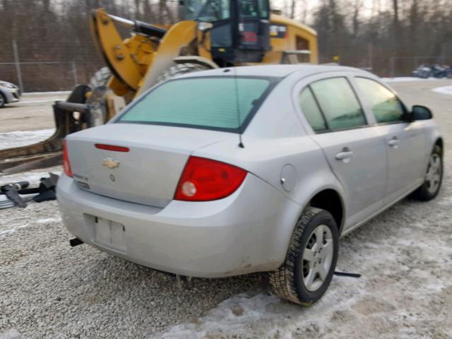 1G1AL58F387123451 - 2008 CHEVROLET COBALT LT SILVER photo 4