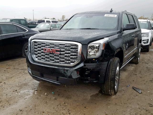 1GKS1CKJ5JR111903 - 2018 GMC YUKON DENA BLACK photo 2