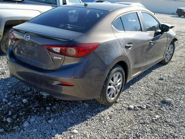 3MZBM1W7XGM305081 - 2016 MAZDA 3 TOURING GRAY photo 4