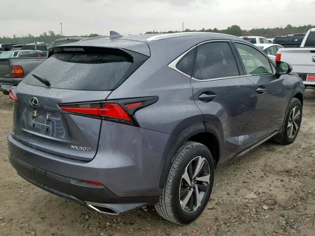 JTJYARBZXJ2104787 - 2018 LEXUS NX 200T CHARCOAL photo 4