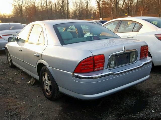 1LNHM87A4YY930755 - 2000 LINCOLN LS SILVER photo 3