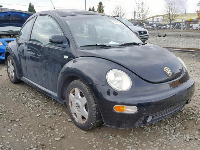 3VWCC21C0XM451376 - 1999 VOLKSWAGEN NEW BEETLE BLACK photo 1