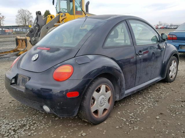 3VWCC21C0XM451376 - 1999 VOLKSWAGEN NEW BEETLE BLACK photo 4