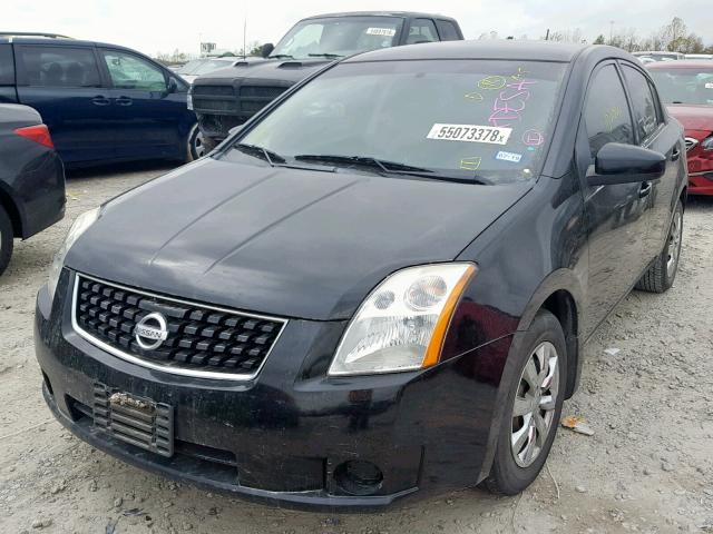 3N1AB61E98L690795 - 2008 NISSAN SENTRA 2.0 BLACK photo 2