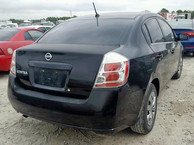 3N1AB61E98L690795 - 2008 NISSAN SENTRA 2.0 BLACK photo 4