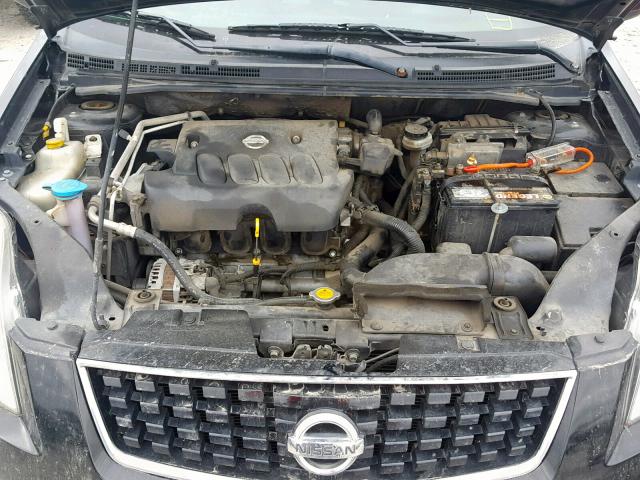 3N1AB61E98L690795 - 2008 NISSAN SENTRA 2.0 BLACK photo 7