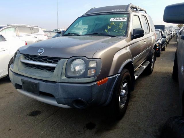 5N1ED28T34C655273 - 2004 NISSAN XTERRA XE TAN photo 2