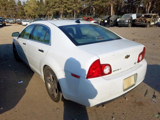 1G1ZC5EU4CF141980 - 2012 CHEVROLET MALIBU 1LT 白色 照片 3